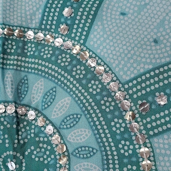 62" x 43" Sarong, Beach Cover-Up, Wall Hanging, Curtain, material, from Mexico - Picture 6 of 6